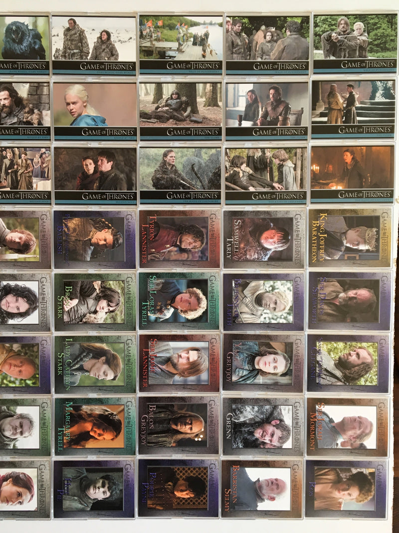 Game of Thrones Season 3 Trading Base Card Set 98 Cards   - TvMovieCards.com