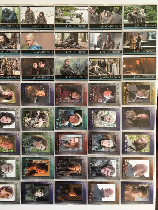 Game of Thrones Season 3 Trading Base Card Set 98 Cards   - TvMovieCards.com