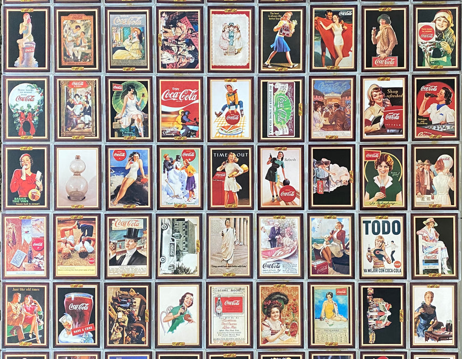 Coca-Cola Collection Series 3 Base Card Set 100 Cards Collect-a-Card 1995   - TvMovieCards.com