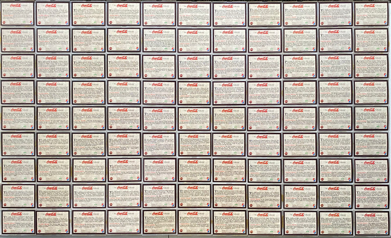 Coca-Cola Collection Series 3 Base Card Set 100 Cards Collect-a-Card 1995   - TvMovieCards.com
