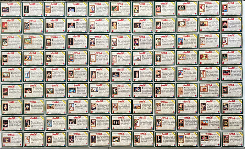 Coca-Cola Collection Series 4 Base Card Set 100 Cards Collect-a-Card 1995   - TvMovieCards.com