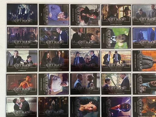 2016 Gotham Season 1 Silver Foil Parallel Base Trading Card Set (72)   - TvMovieCards.com