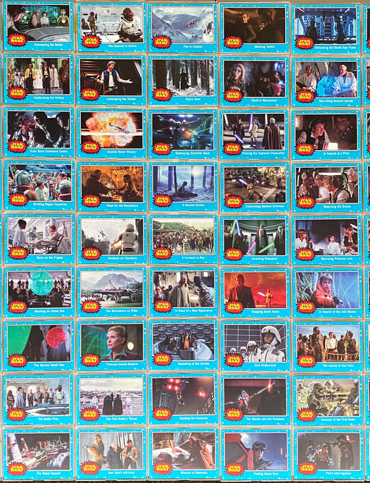 Star Wars Journey to the Last Jedi Trading Base Card Set 110 Cards Topps 2017   - TvMovieCards.com