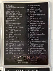 2016 Gotham Season 1 Silver Foil Parallel Base Trading Card Set (72)   - TvMovieCards.com