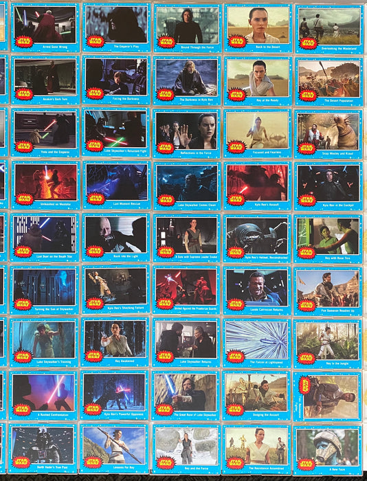 Star Wars Journey to Rise of Skywalker 110 Trading Base Card Set Topps 2019   - TvMovieCards.com