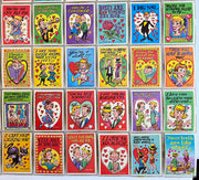 1959 Funny Valentines Vintage Trading Card Set 66/66 Cards Topps TCG   - TvMovieCards.com