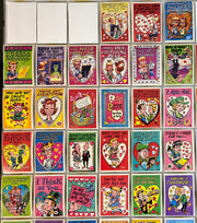 1959 Funny Valentines Vintage Trading Card Set 66/66 Cards Topps TCG   - TvMovieCards.com
