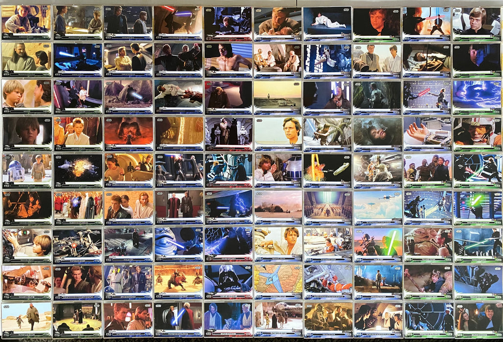 Star Wars Jedi Legacy Trading Base Card Set of 90 Cards Topps 2013   - TvMovieCards.com