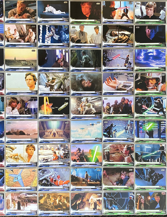 Star Wars Jedi Legacy Trading Base Card Set of 90 Cards Topps 2013   - TvMovieCards.com