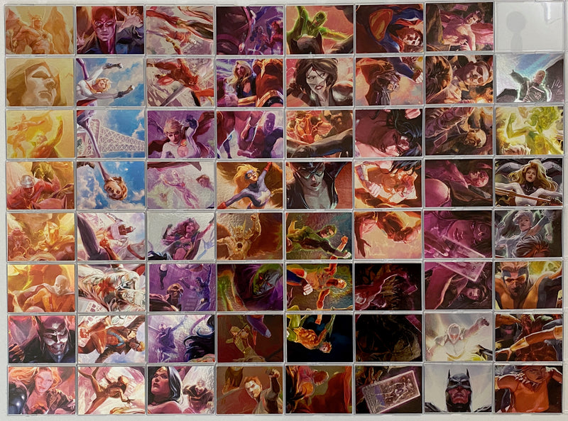 2017 DC Comics Justice League Silver Foil Parallel Base Trading Card Set (63)   - TvMovieCards.com