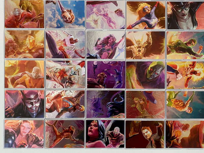 2017 DC Comics Justice League Silver Foil Parallel Base Trading Card Set (63)   - TvMovieCards.com