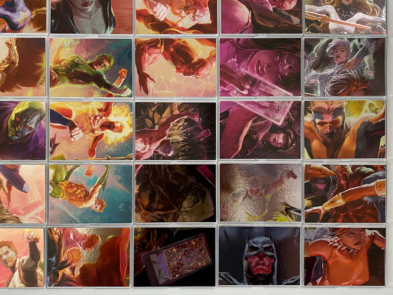 2017 DC Comics Justice League Silver Foil Parallel Base Trading Card Set (63)   - TvMovieCards.com