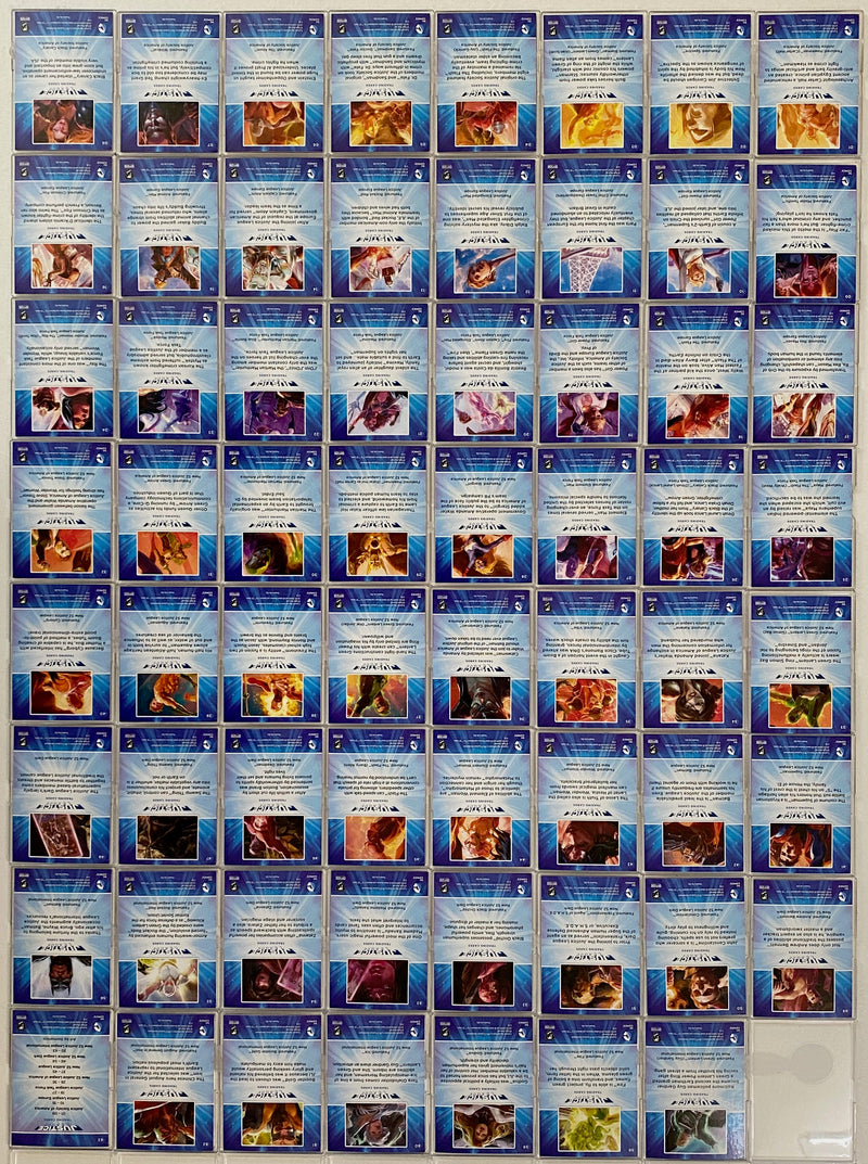 2017 DC Comics Justice League Silver Foil Parallel Base Trading Card Set (63)   - TvMovieCards.com