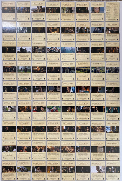 2017 Outlander Season 2 Rainbow Foil Parallel Base Trading Card Set (72)   - TvMovieCards.com