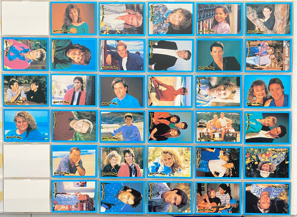 Home and Away Australian TV Show Vintage Trading Card Set 33 Cards Topps 1987   - TvMovieCards.com