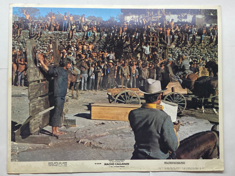 1970 Macho Callahan Lobby Card #7 11 x 14 David Janssen Jean Seberg Lee J Cobb   - TvMovieCards.com