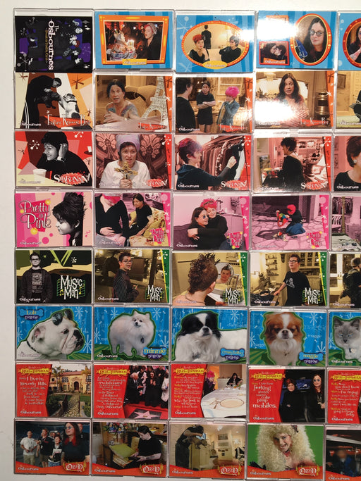 Osbournes Trading Card Base Set of (72) Ozzy Inkworks 2002   - TvMovieCards.com