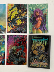 The Tenth Mega Chromium Preview Card Set 7 Oversize Chromium Cards 1997   - TvMovieCards.com