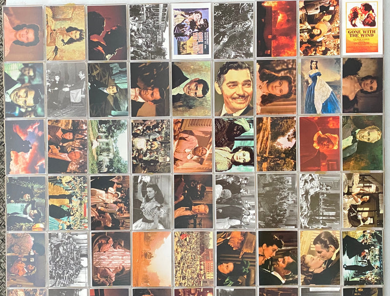 1996 Gone With The Wind Base Trading Card Set 90 Cards Duocards   - TvMovieCards.com