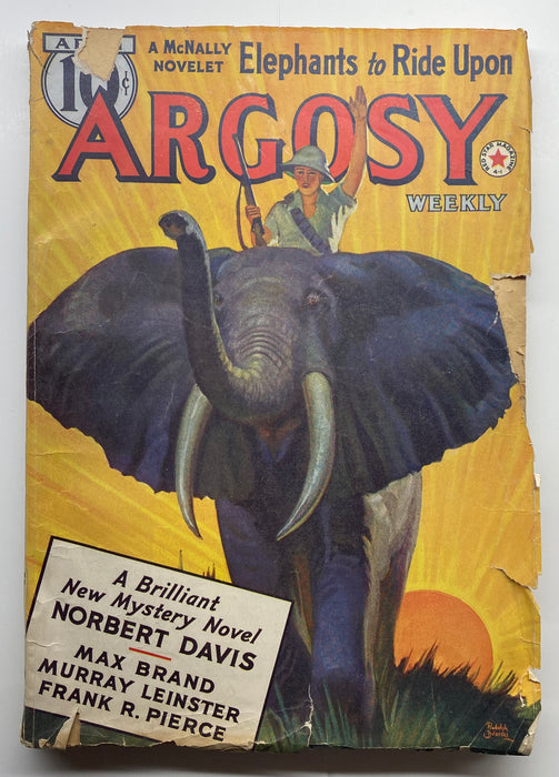 Argosy All Story Weekly April 1 1939 Sand In the Snows Norbert Davis Pulp   - TvMovieCards.com
