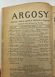 Argosy All Story Weekly April 22 1939 Pulp Minions of the Moon William Gray Brey - TvMovieCards.com