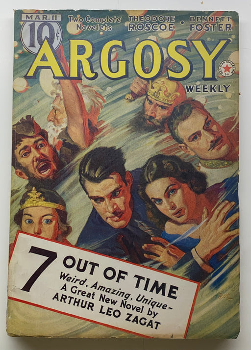 Argosy All Story Weekly March 11 1939 Pulp 7 Out of Time Arthur Leo Zagat   - TvMovieCards.com