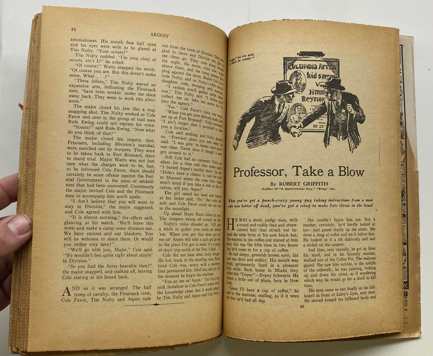 Argosy All Story Weekly March 11 1939 Pulp 7 Out of Time Arthur Leo Zagat   - TvMovieCards.com