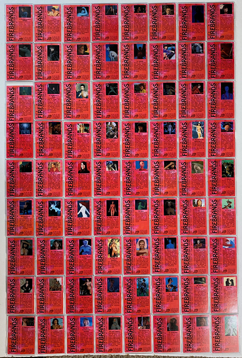 Firebrands Ron Miller Base Card Set 90 Cards Comic Images 1994   - TvMovieCards.com