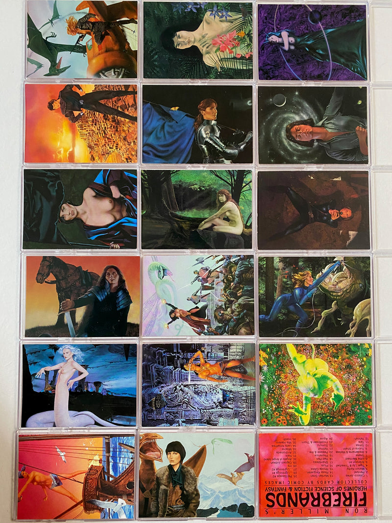 Firebrands Ron Miller Base Card Set 90 Cards Comic Images 1994   - TvMovieCards.com