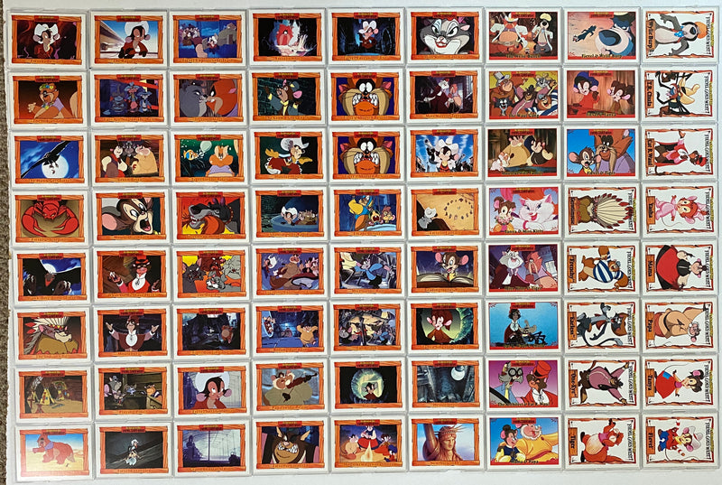 American Tale Fievel Goes West Movie Base Card Set 150 Cards Impel 1991 - TvMovieCards.com