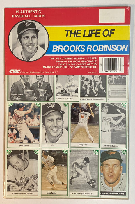 1980s Life of Brooks Robinson 12 Authentic Baseball Cards Memorable Moments CMC   - TvMovieCards.com