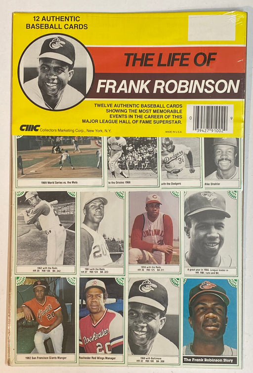 1980s Life of Frank Robinson 12 Authentic Baseball Cards Memorable Moments CMC   - TvMovieCards.com