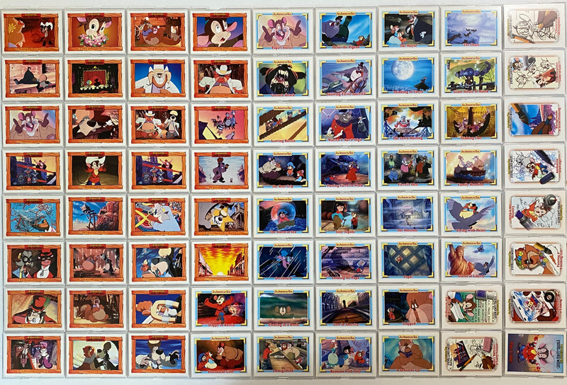 American Tale Fievel Goes West Movie Base Card Set 150 Cards Impel 1991 - TvMovieCards.com