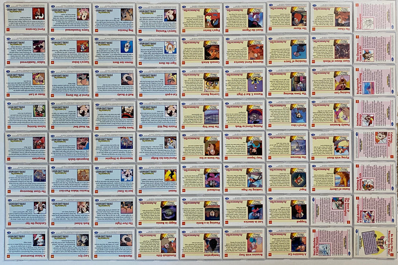 American Tale Fievel Goes West Movie Base Card Set 150 Cards Impel 1991 - TvMovieCards.com