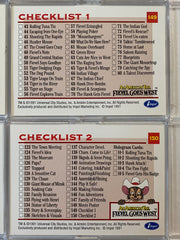 American Tale Fievel Goes West Movie Base Card Set 150 Cards Impel 1991 - TvMovieCards.com