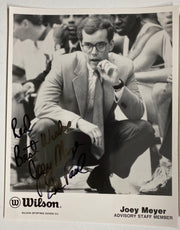 Joey Meyer DePaul University Head Basketball Coach Autograph Photo Collection   - TvMovieCards.com