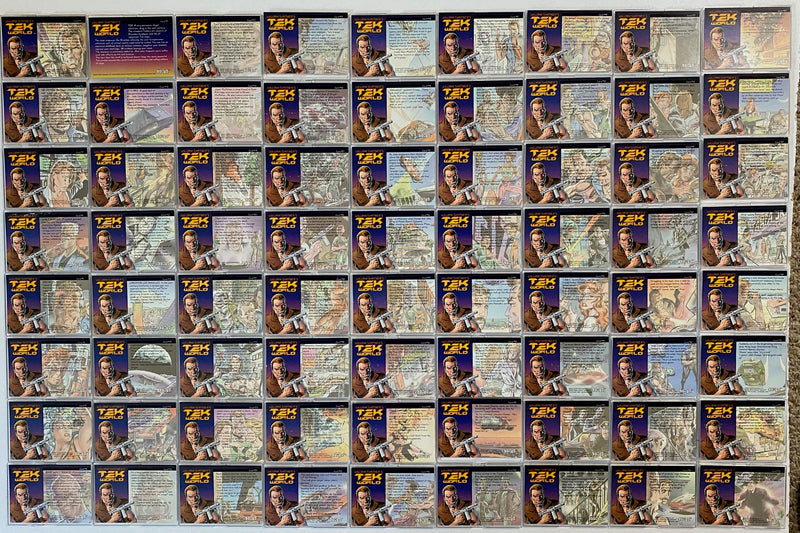 Tek World William Shatner Base Card Set 100 Cards Cardz 1994   - TvMovieCards.com