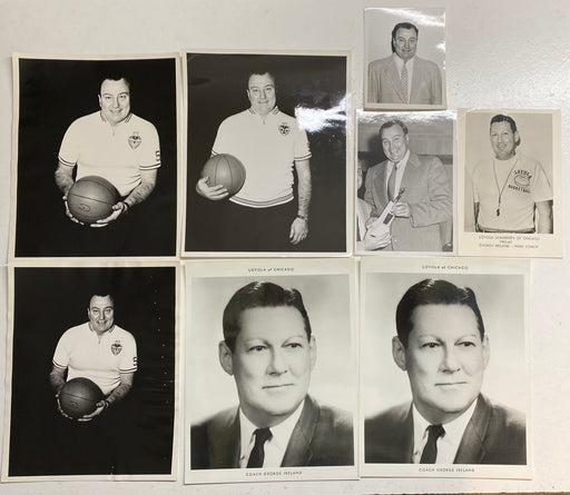 George Ireland Loyola University Head Basketball Coach Photo Collection of 8   - TvMovieCards.com