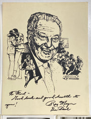 Ray Meyer DePaul University Head Basketball Coach Autograph Photo Collection   - TvMovieCards.com