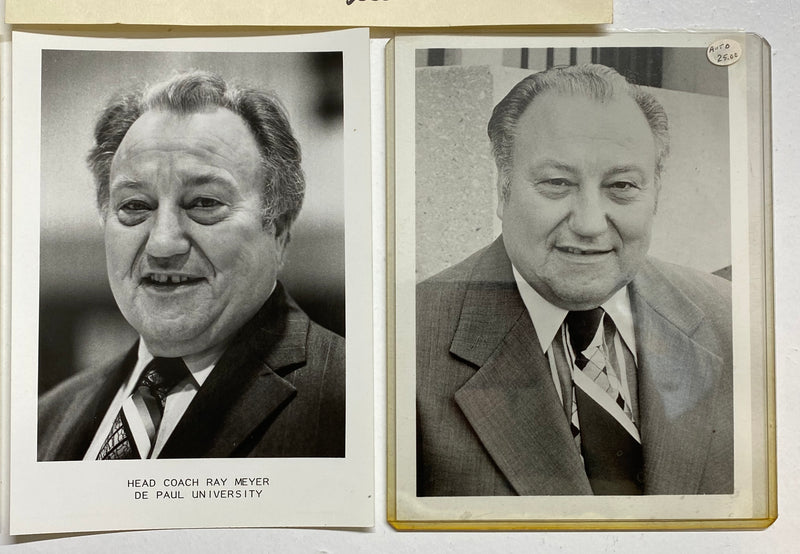 Ray Meyer DePaul University Head Basketball Coach Autograph Photo Collection   - TvMovieCards.com