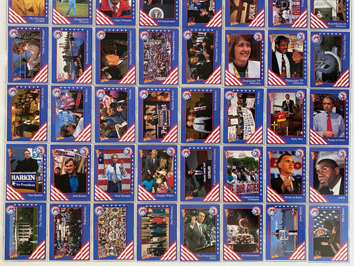 Decision '92 Base Card Set 100 Cards AAA Sports 1992   - TvMovieCards.com
