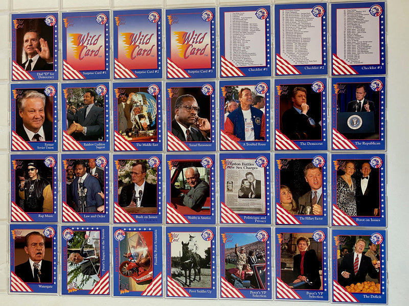 Decision '92 Base Card Set 100 Cards AAA Sports 1992   - TvMovieCards.com