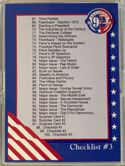 Decision '92 Base Card Set 100 Cards AAA Sports 1992   - TvMovieCards.com