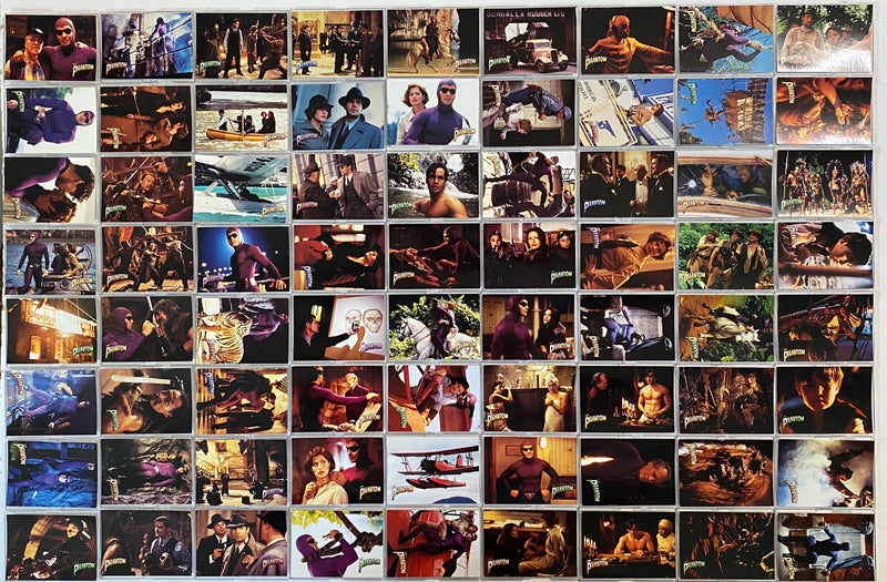 Phantom Movie Base Trading Card Set 90 Cards Inkworks 1996   - TvMovieCards.com