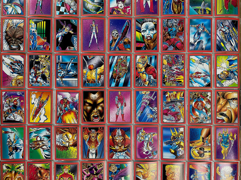 Youngblood Base Card Set 90 Cards Comic Images 1992 Young Blood   - TvMovieCards.com