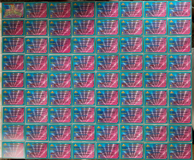 Power Rangers Retail Series 2 Base Card Set 72 Cards Collect-A-Card 1994 - TvMovieCards.com