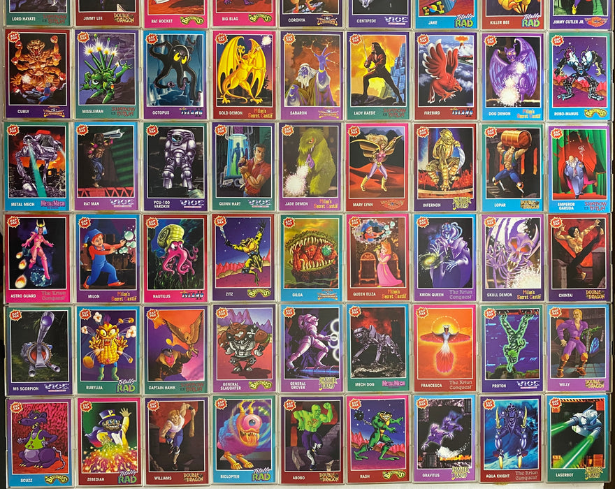 1992 Zap Pax Packs Trading Card Set of 110 Cards Cardz NES Video Game   - TvMovieCards.com