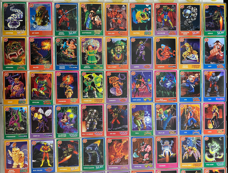 1992 Zap Pax Packs Trading Card Set of 110 Cards Cardz NES Video Game   - TvMovieCards.com