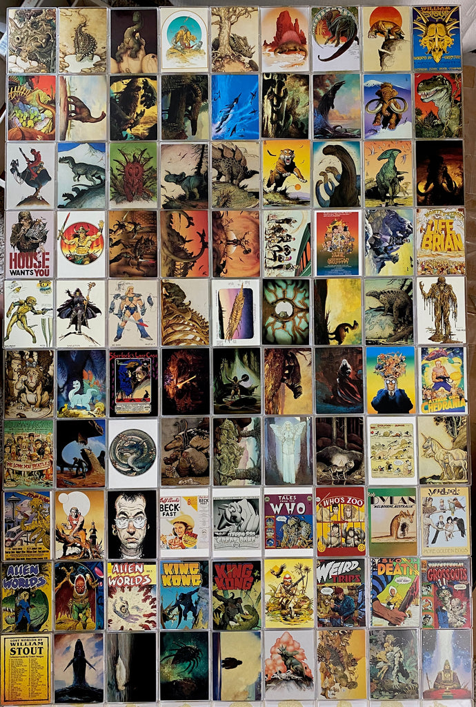 Lost Worlds William Stout Base Card Set 90 Cards Comic Images 1993