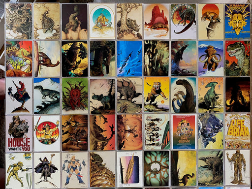 Lost Worlds William Stout Base Card Set 90 Cards Comic Images 1993   - TvMovieCards.com